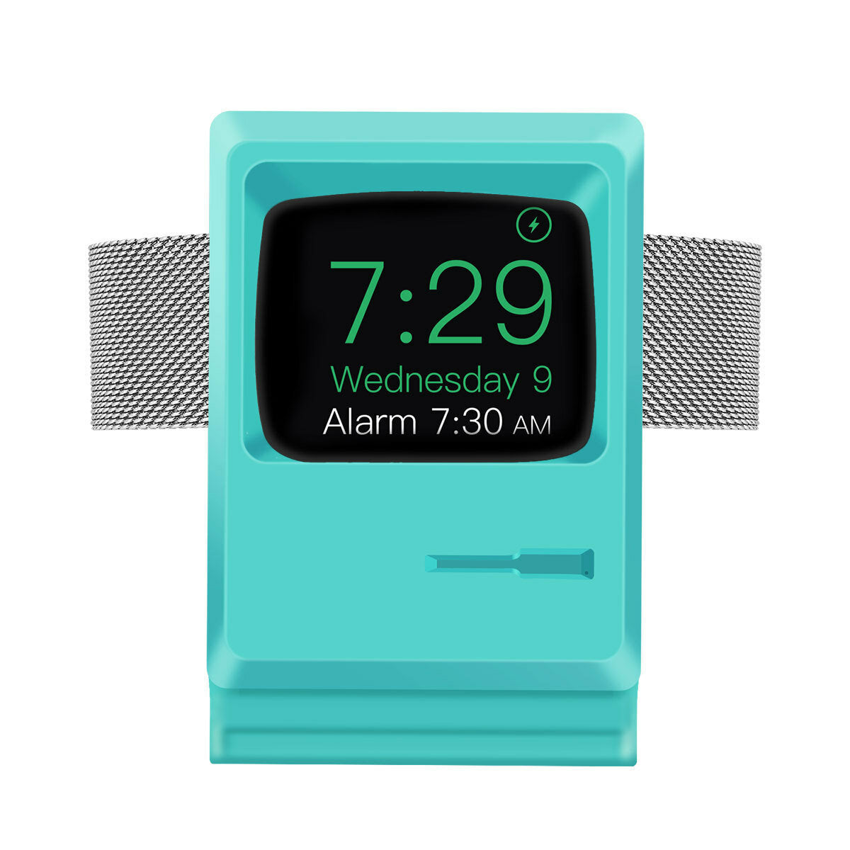 Silicone Retro Style Dock Watch Charger for Apple Watch 1 2 3 Series