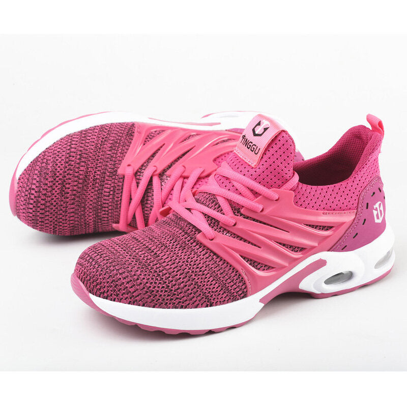 Women's Running Shoes Safety Shoes Mesh Breathable Comfortable Outdoor Sports Hiking Sports Running Shoes