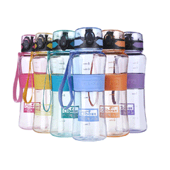 High Capacity Leak-proof Sport Water Bottle Seal Nozzle Bicycle Travel Cup With Cover Filter