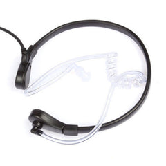 Adjustable Throat Mic Earphone Microphone Suitable for VX-7R Yaesu VX-6R VX170R Walkie-talkie Throat Control Throat Shock PTT Air Duct