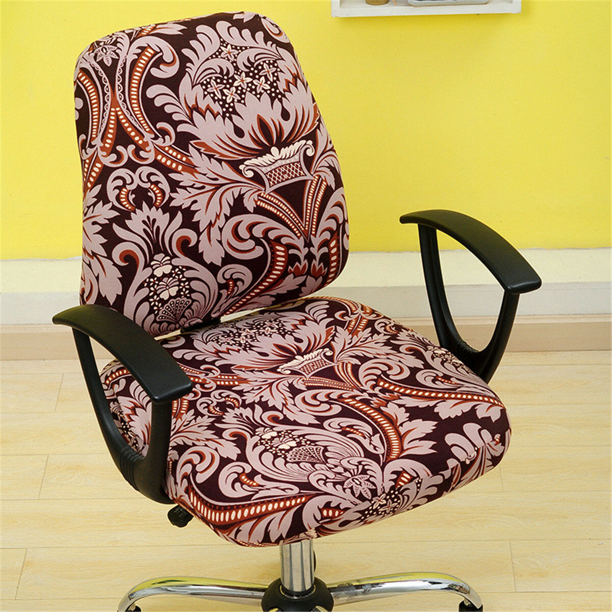 Elastic Chair Cover Home Office Chair Seat Back Cover Protector Set Slipcover Decoration Protect Cushion Supplies