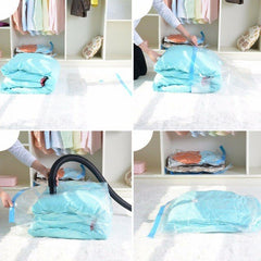 Vacuum Compress Bag Vacuum Storage Bag Save Space Saving Seal Quilts Clothes Holder Organizer