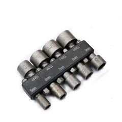 Drill Bit Adapter Hexagon Power Nut Driver Drill Bit Socket Screwdriver Wrench Set for Electric Screwdriver