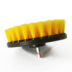 4pcs 2/3.5/4/5 Inch Drill Brush Kit Tub Cleaner Scrubber Cleaning Brushes Yellow/Red/Blue