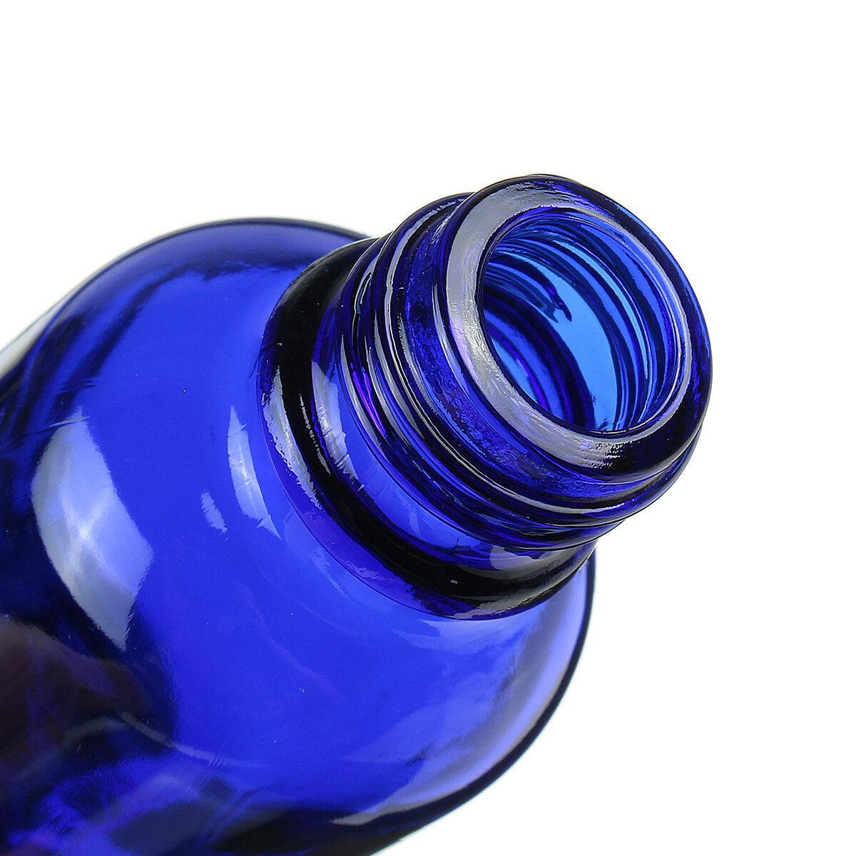 30ml/50ml/100ml Blue Glass Bottle Sprayer Portable Essential Oils Perfume Container