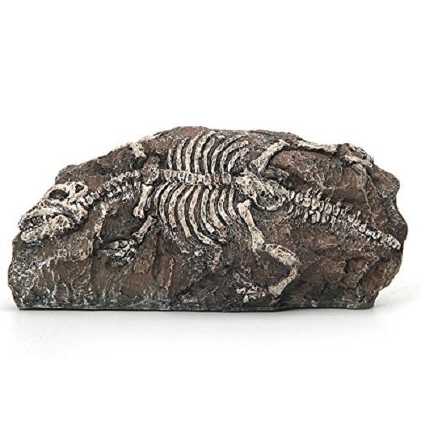 Fish Tank Ornament Aquarium Dinosaur Fossil Resin Cave Landscaping Decoration