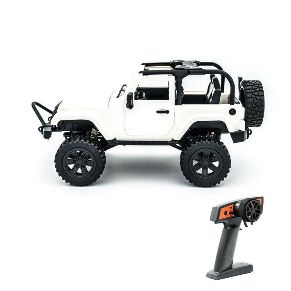 1/14 RC Car 2.4G 4WD Off-Road RC Vehicles with LED Light Climbing RC Truck RTR Model for Jeep