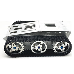 DIY Self-assembled RC Robot Tank Car Chassis With Crawler Kit