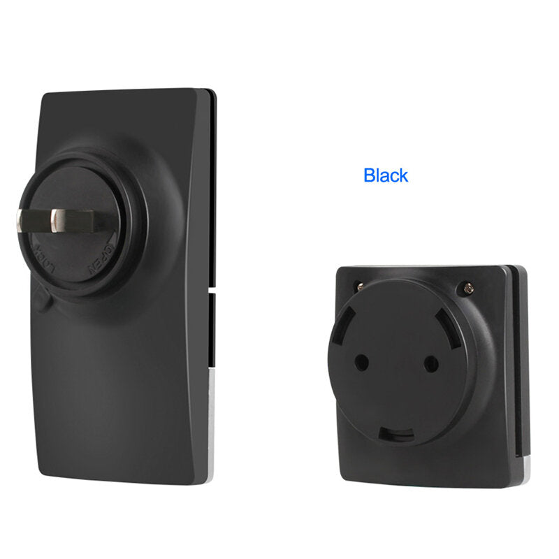 Wireless DoorBell 1 button 1 Receiver 110DB Sound Self Powered Waterproof Wireless DoorBell