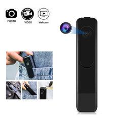 Mini Back Clip Camera HD 1080P Clip On Body Camera Mini Pocket Video and Audio Recorder 32GB SD card and Inks included Wonderful Gadgets for Business and Conference