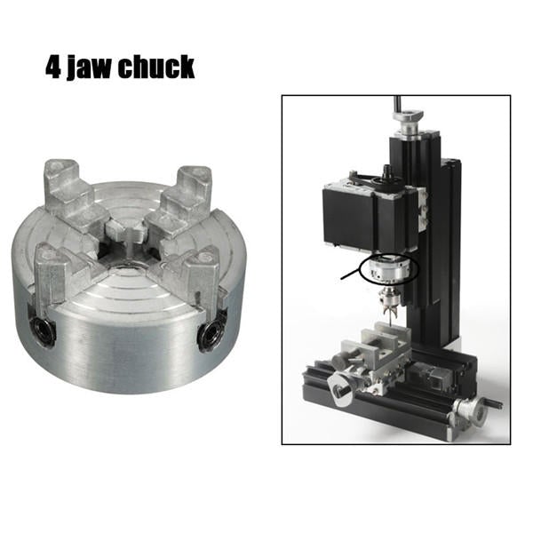 1.8-56mm Mini Metal Lathe Chuck 4 Jaw Lathe Chuck Lathe Accessory