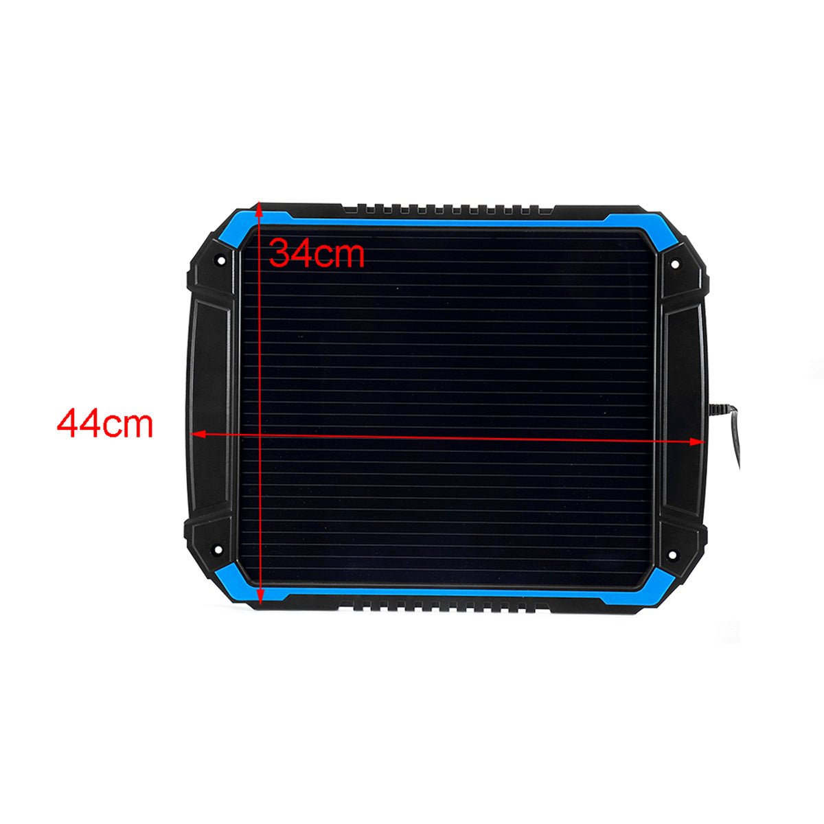 4.8W 18V Portable Solar Panel Power Battery Charger Backup for Automotive Motorcycle Boat Marine RV etc