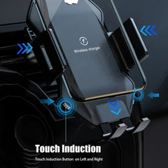 15W Wireless Car Charger Stand for Ulefone Power Armor 18/18T Ultra