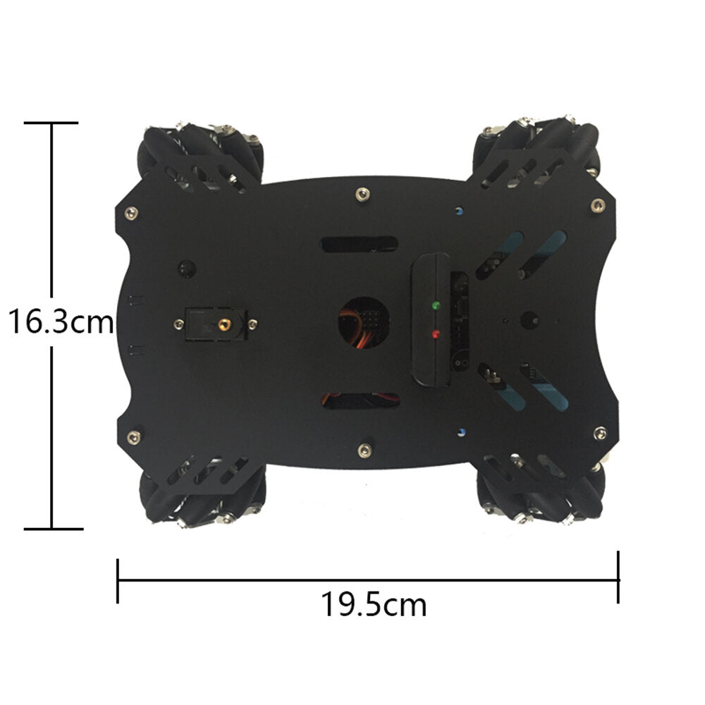 DIY Programmable Ultrasonic Avoidance With Omni Wheels Smart RC Robot Arm Tank Compatible