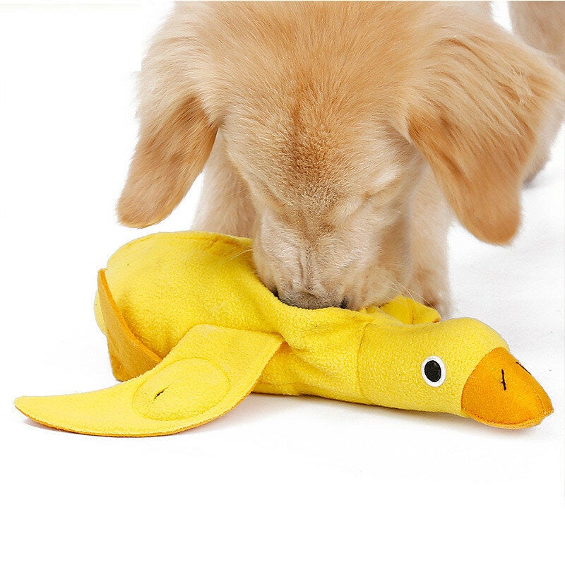 Dog Snuffle Duck Toy Training Pet