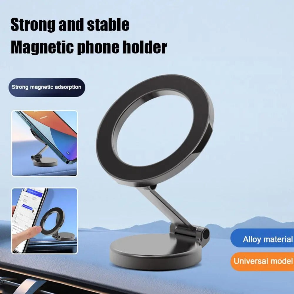 Magnet Car Phone Holder for iPhone 14 13 12 Pro Max - Vehicle Mobile Support