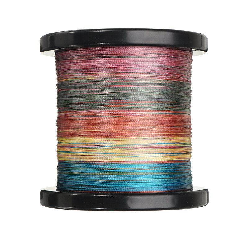 1000M Fishing Line Multi-color Colorful 10 Meters/ Color Super PE Braided 8 Strand Weaves