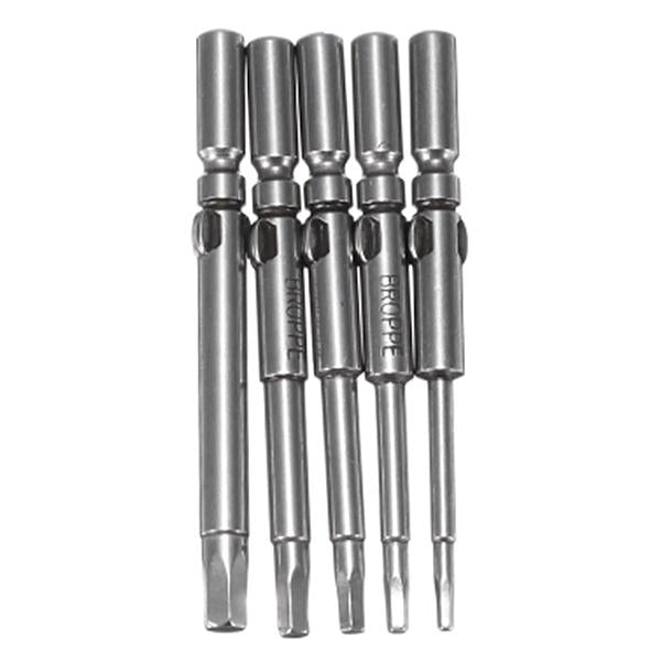 5Pcs 801 H1.5-H4 Hexagon Electric Screwdriver Bits Set  5mm Round Shank Screwdriver Bits