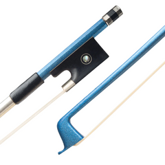 Carbon Fiber 4/4 Violin/Fiddle Bow Carbon Fiber Stick Silver Wire Winding And Sheepskin Grip Durable Use Student Bow