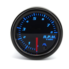 Universal 2 Inch 52mm Tachometer Tach 8K RPM Gauge Digital 7 Color LED Display Car Meter