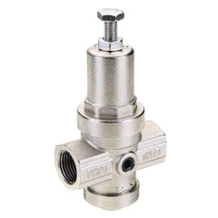 1/2" Brass High Precision Water Pressure Reducing Relief Valve Adjustable Nickel Plating DN15 PN25