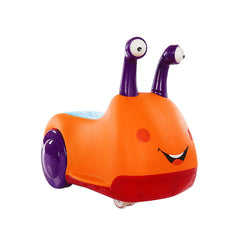 Cartoon Scooter Car with Hidden Storage Basket and PP Tires for 1-3 Years Old