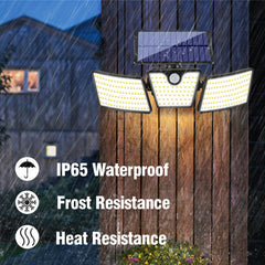 Solar Wall Light Solar 265LED Light Outdoor Super Bright Solar Lamp IP65 Waterproof Motion Sensor Solar Lights For Garden