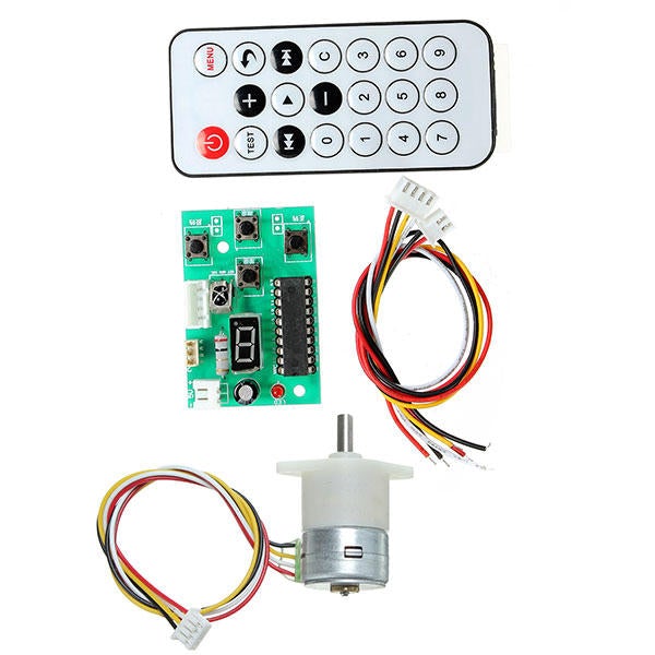 DC 5.0V Stepper Reducer Gear Motor With Motor Driver