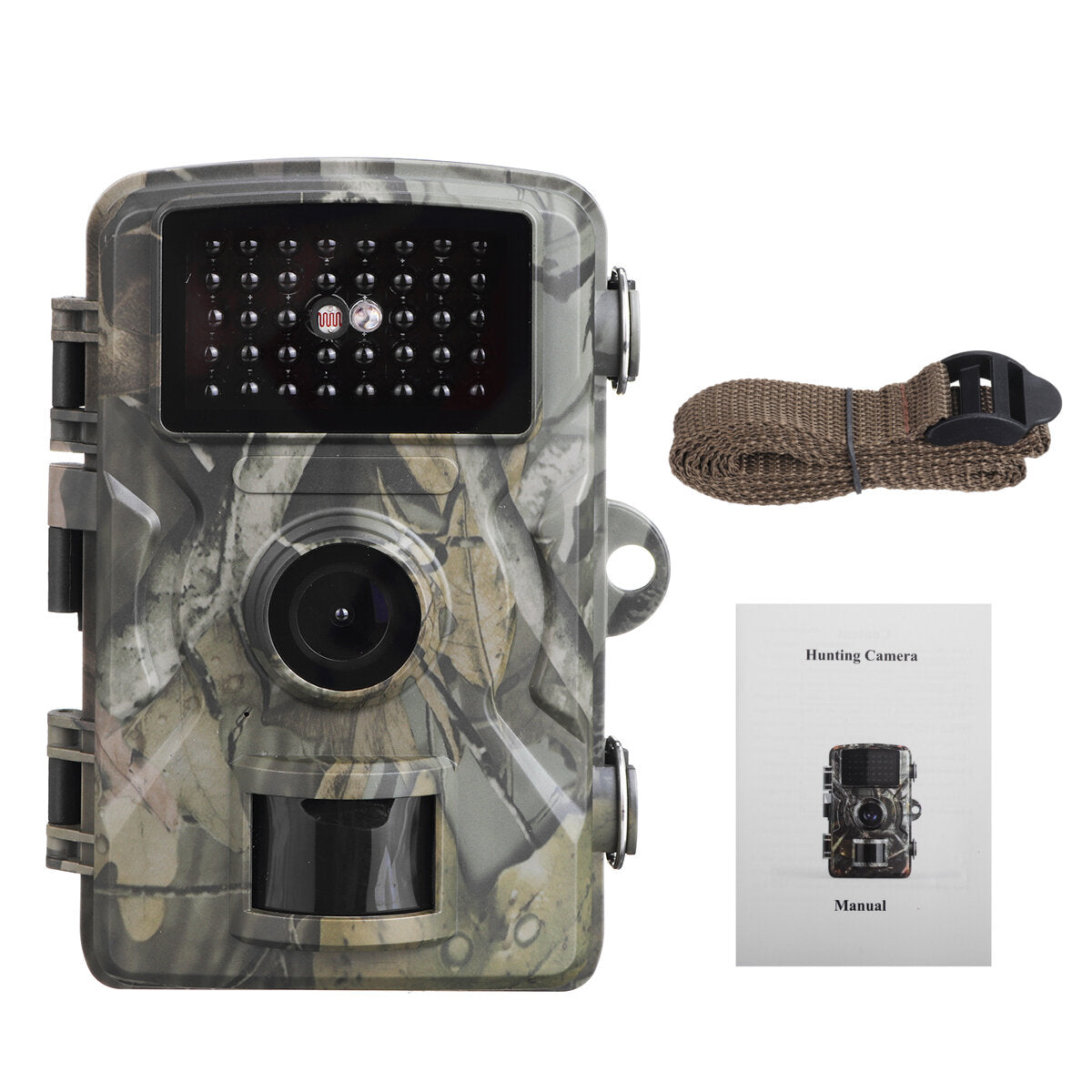 HD 2 inch Screen Hunting Camera IR Night Vision 16MP 1080P Waterproof Scouting Camera Monitoring Protecting Farms Safety