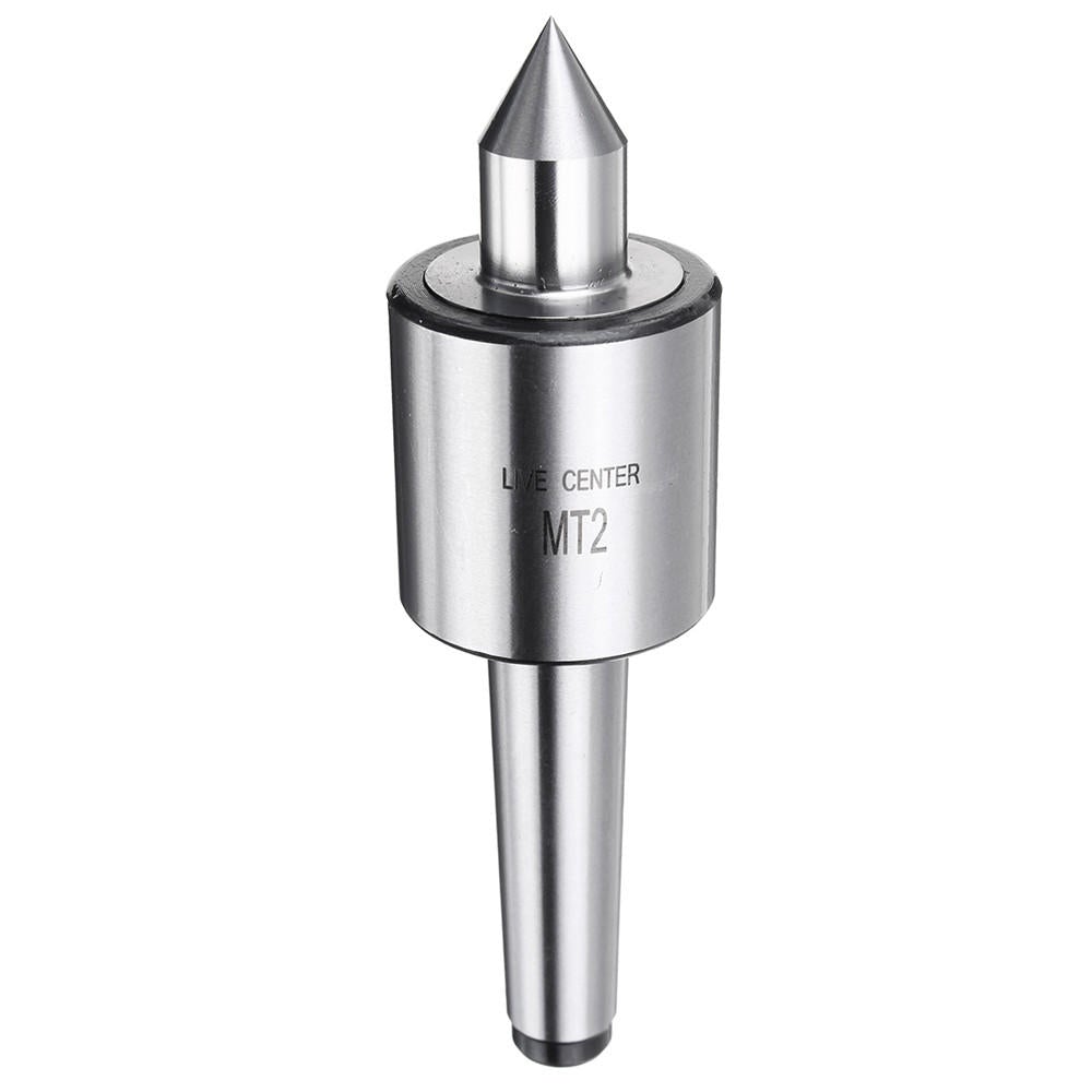 0.02 Inch Precision Steel Lathe Live Center Taper Tool Triple Bearing