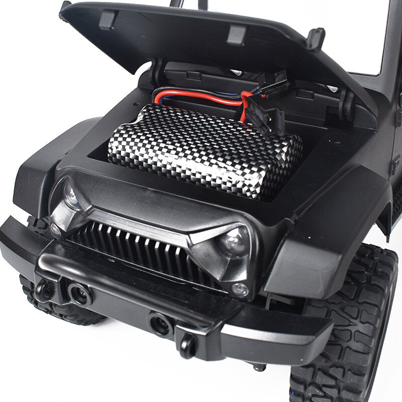 1/14 2.4Ghz 4WD RC Car For Jeep Off-Road Vehicles With LED Light Climbing Truck RTR Model