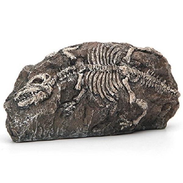 Fish Tank Ornament Aquarium Dinosaur Fossil Resin Cave Landscaping Decoration