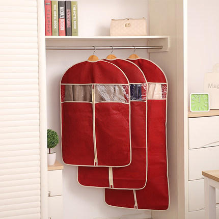 Non-woven Organization Storage Bag Clothes Protector Cover Garment Suit Coat Dust Bags