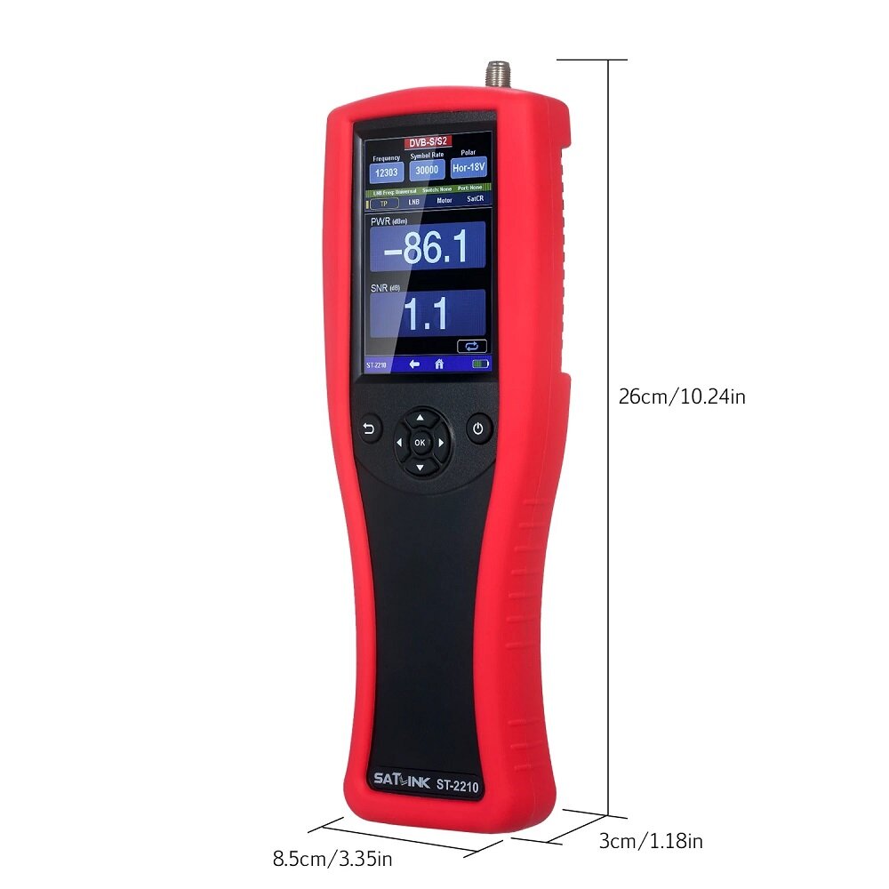 3.95" Touch Screen Digital Satellite Signal Meter Digital Finder Adopting TV Atellite Finder