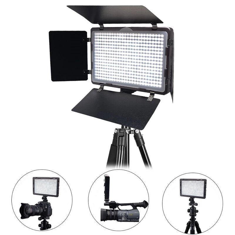 Ultra-thin Studio Photography Video LED Light for Canon for Sony DSLR Camera