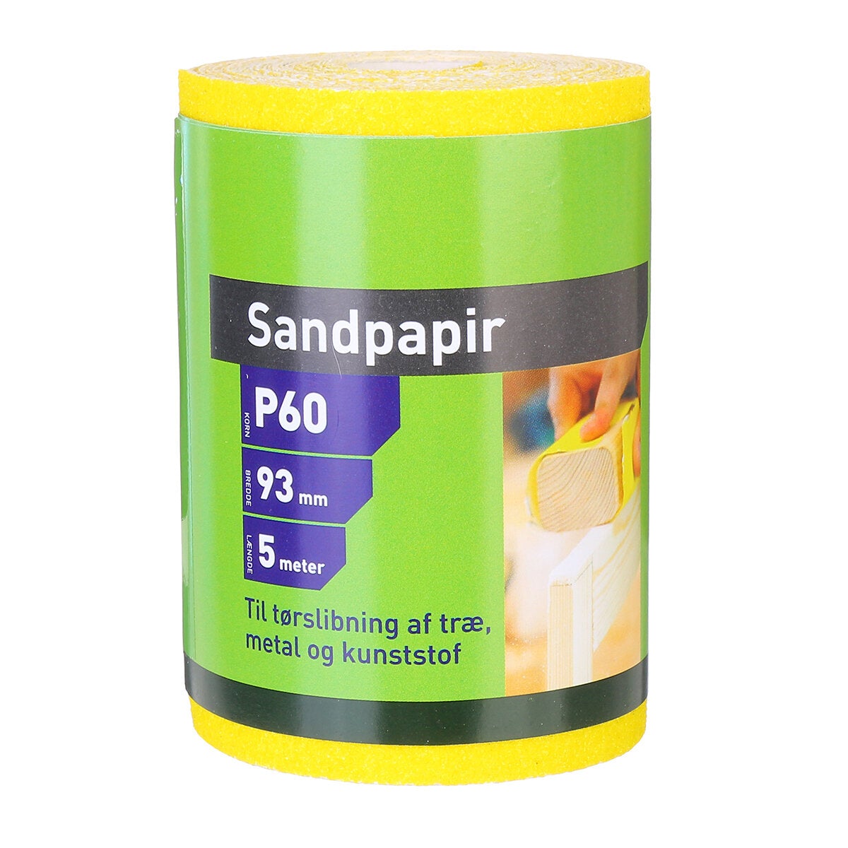 5M Sandpaper Roll P40/60/80/120/180 For Wood Paint Handicrafts Electronic Circuit Boards