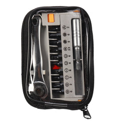 12Pcs Multipurpose Ratchet Screwdriver Handle Screwdriver Bits Repair Tool Kit