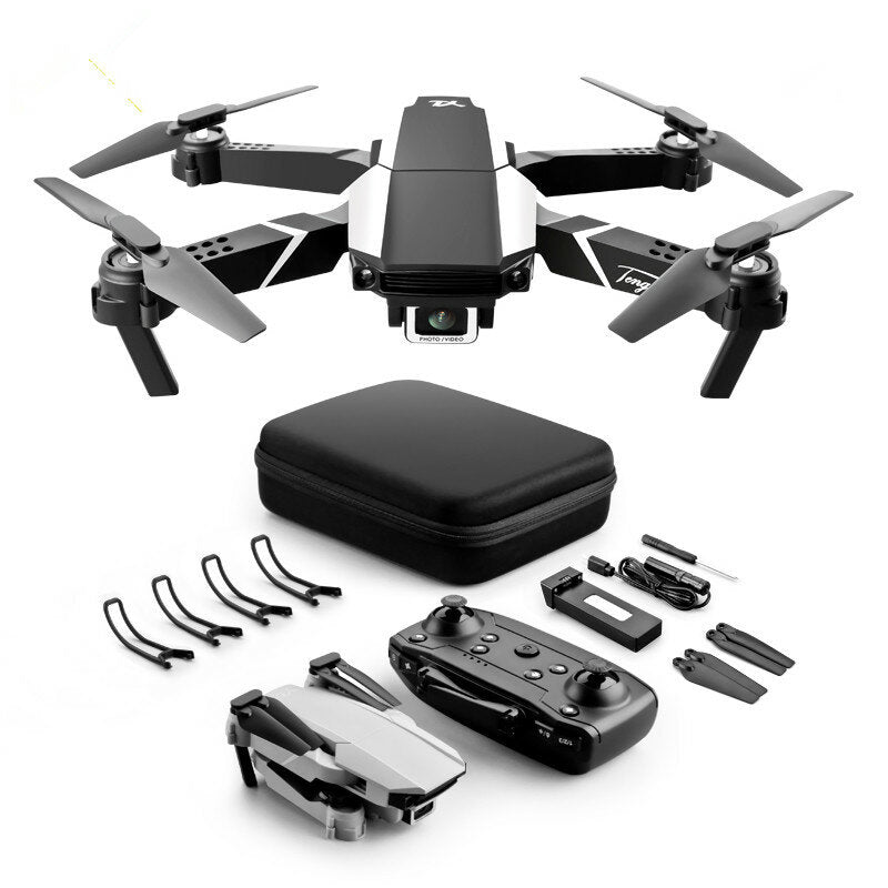 WIFI FPV with 4K Dual Camera Switch Gravity Sensor Altitude Hold Mode 12mins Flight Time Foldable RC Quadcopter Drone RTF