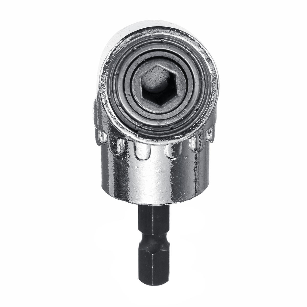 1/4 Inch Hex Shank 105 Degree Right Angle Extension Driver With 300mm Flexible Shaft