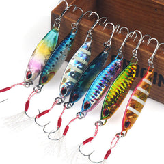 1 pc 5cm 30g Fishing Lures Spinners River Sea Lakes Hard Baits Artificial Fishing Tackle