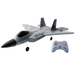 FX922 F-22 Raptor EPP 315mm Wingspan 2.4GHz 3CH Built-in Gyro Dual-Engine Power RC Airplane Jet Trainer Warbird Fixed Wing RTF for Beginner