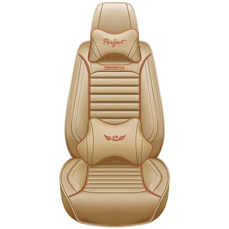 4 Colors Autumn Winter Universal Plush Anti Slip Car Front & Rear Seat Lattice Cushion Cover Chair Pad Seat Mat