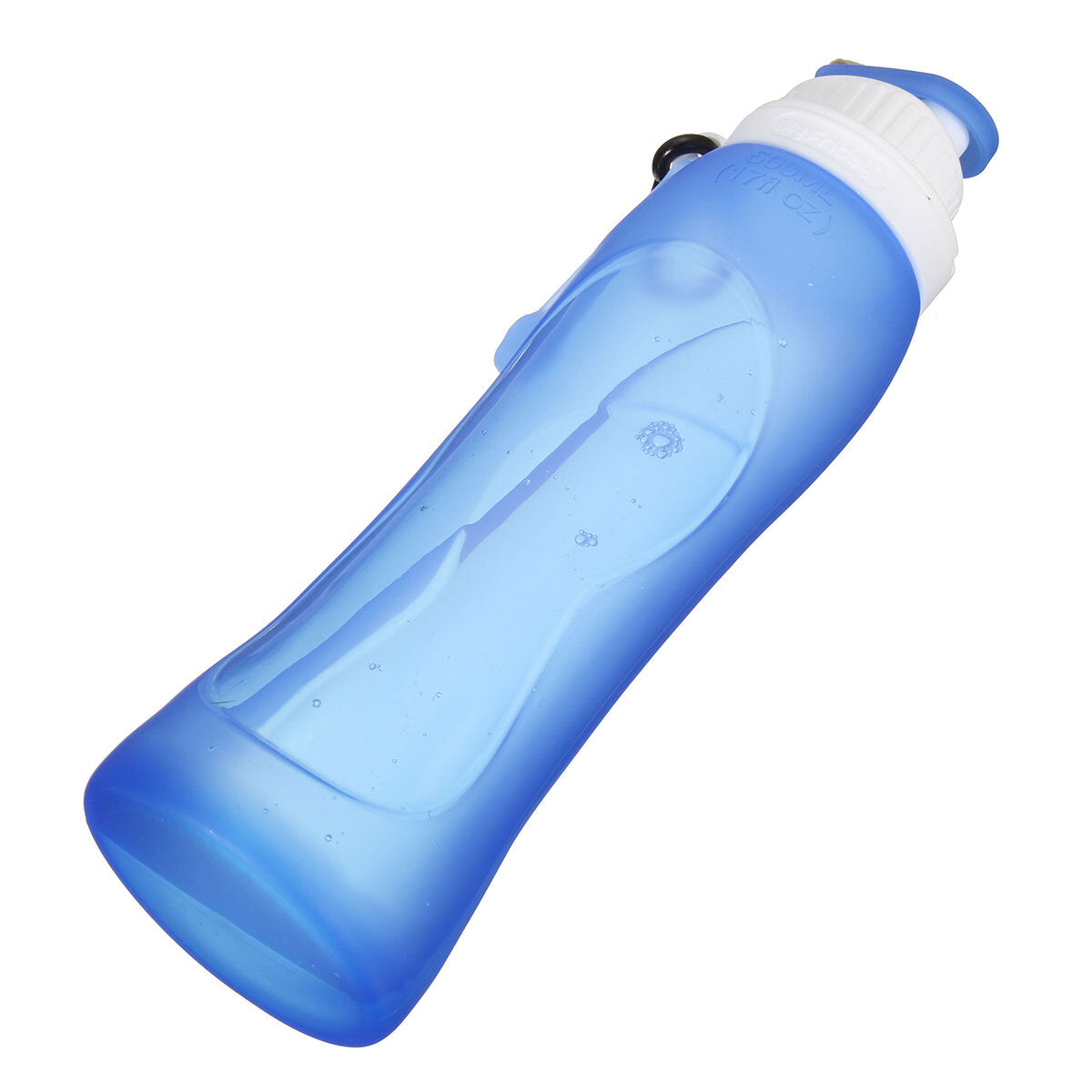 Foldable Water Bottle Silicone BPA Free Kettle Drinking Bottle Outdoor Travel Running Hiking Cycling