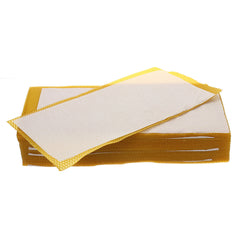 30Pcs Beehive Brood Box Wired Wax Foundation Honeycomb Sheets Beekeeping Tools