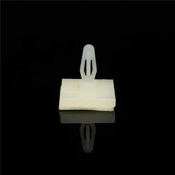 100Pcs Nylon Plastic Adhesive Spacer Standoff Locking Snap-In Posts Fixed Clips