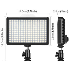 LEDs 12W 3300-5600K Dimmable Studio Light Video & Photo Light