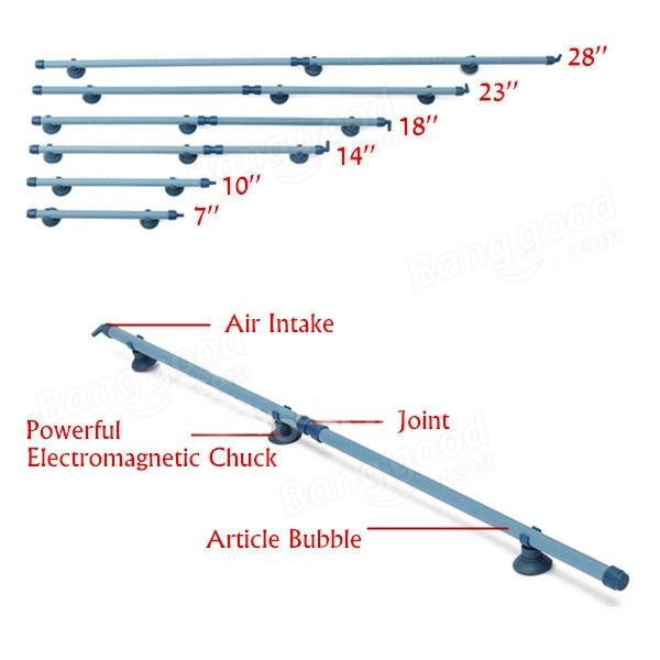 Blue Aquarium Fish Tank Wall Air Bubble Stone Tube