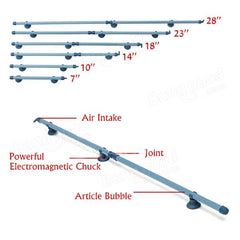 Blue Aquarium Fish Tank Wall Air Bubble Stone Tube