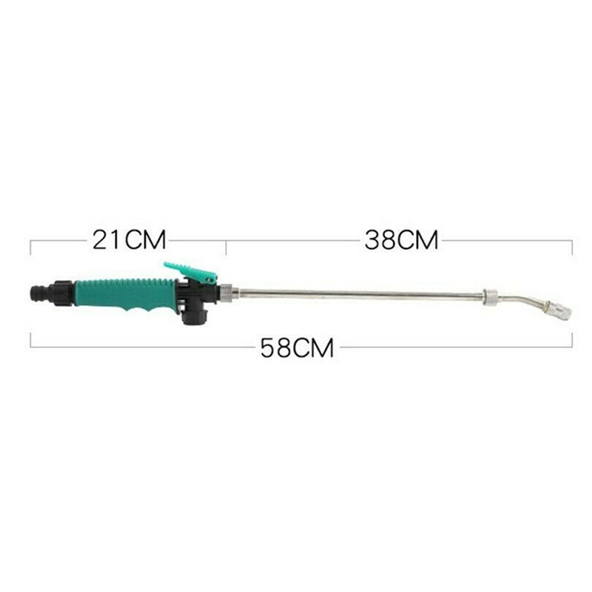 2-in-1 High Pressure Power Auto Car Patio Wand Nozzle Spray Water Washer