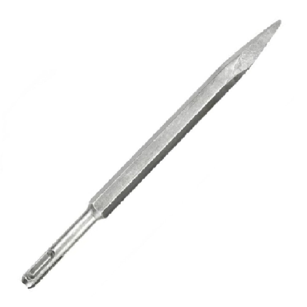 14 x 160/250/400/600mm Pointed/Flat Head Round Shank Drill Bit for Hammer Drill Machine Slot